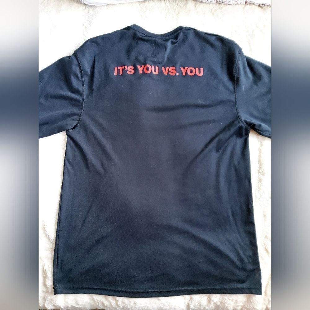 Zorrel Men's "It's you vs you" Workout T-Shirt [XL]